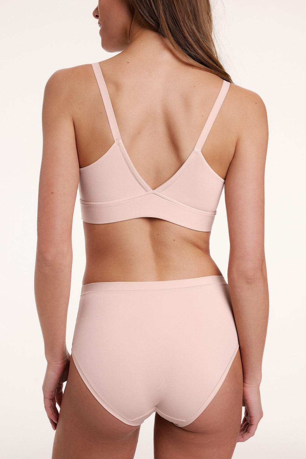 Bliss Triangle Bralette - Rose