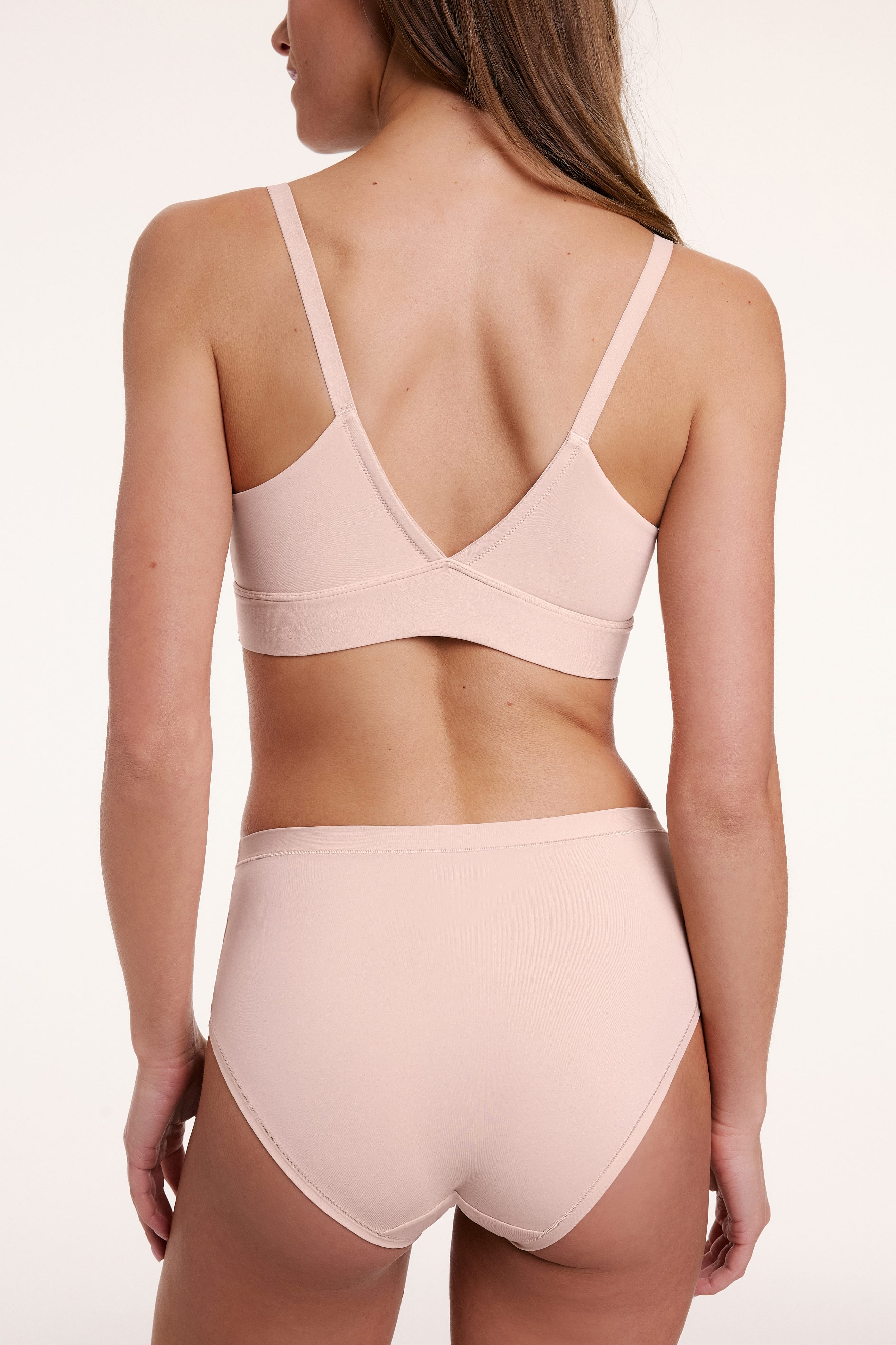 Bliss Triangle Bralette - Rose