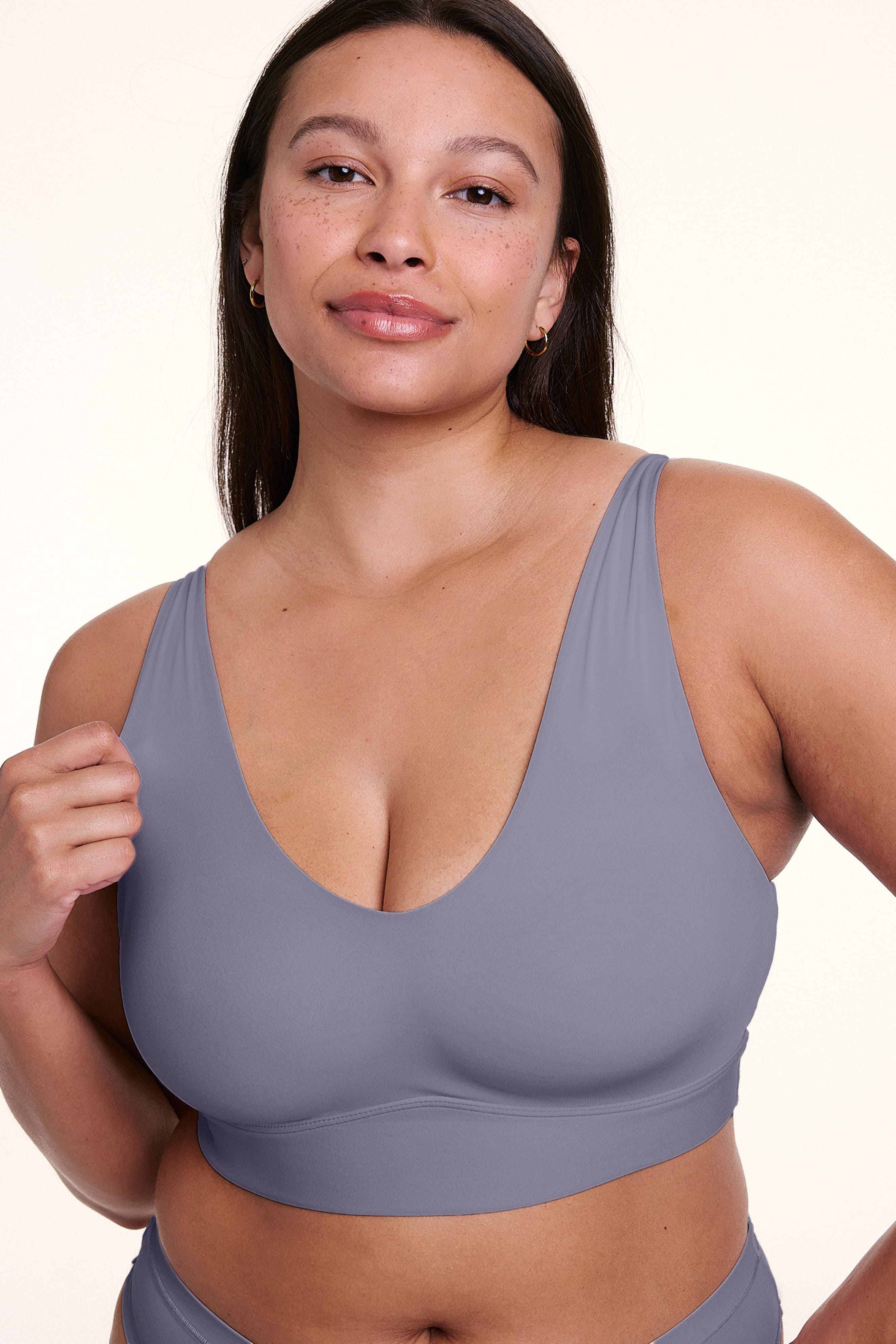 Bliss Bralette - Steel