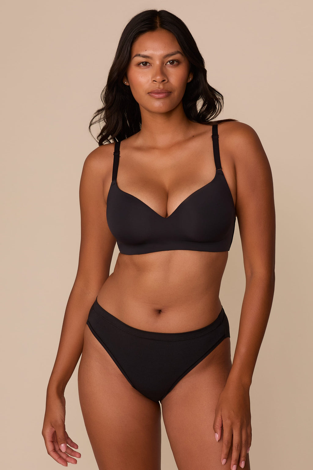 Base Wirefree T-Shirt Bra - Black