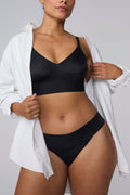Bliss Low Rise Thong - Black
