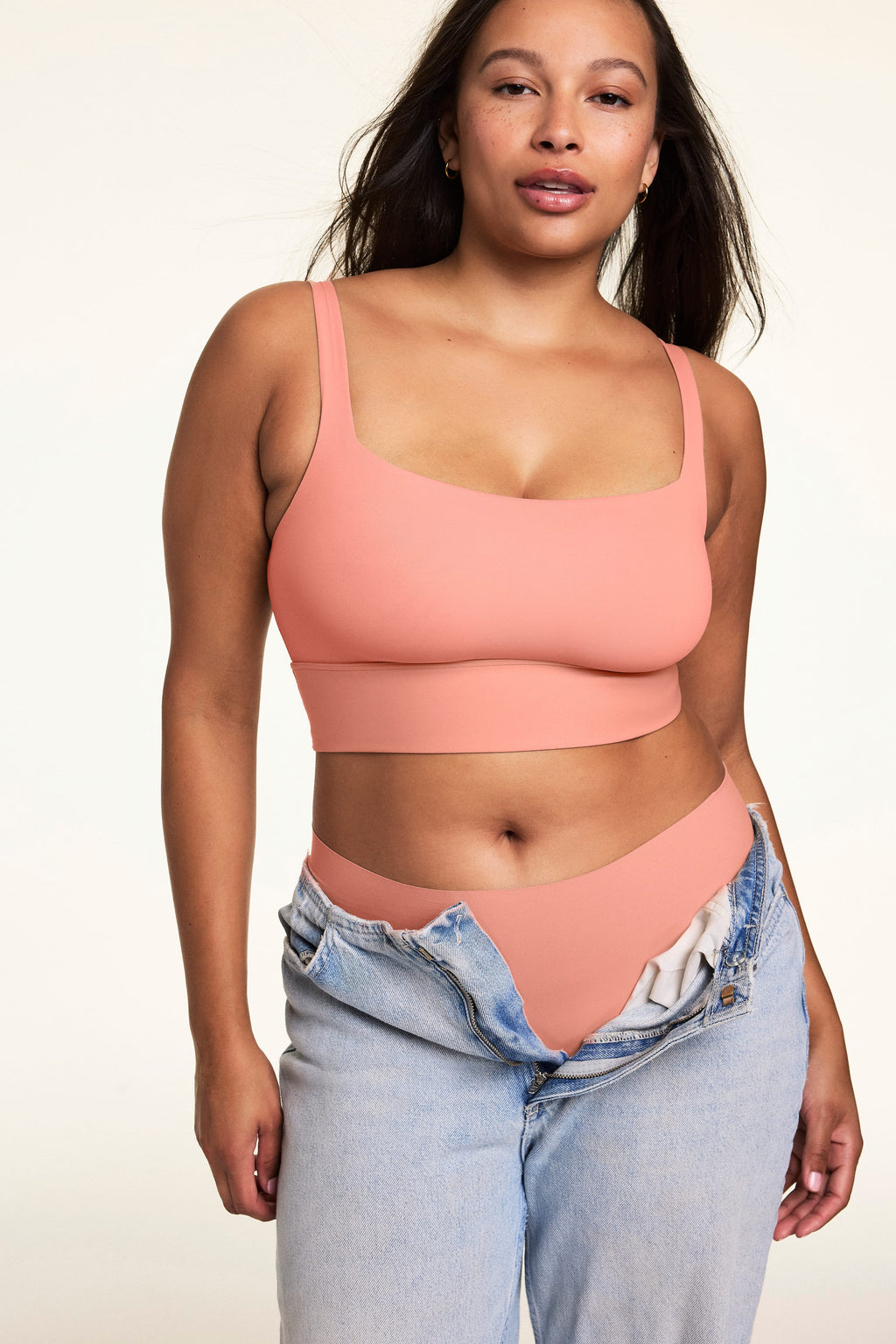 Bliss Square Neck Bralette - Cabana
