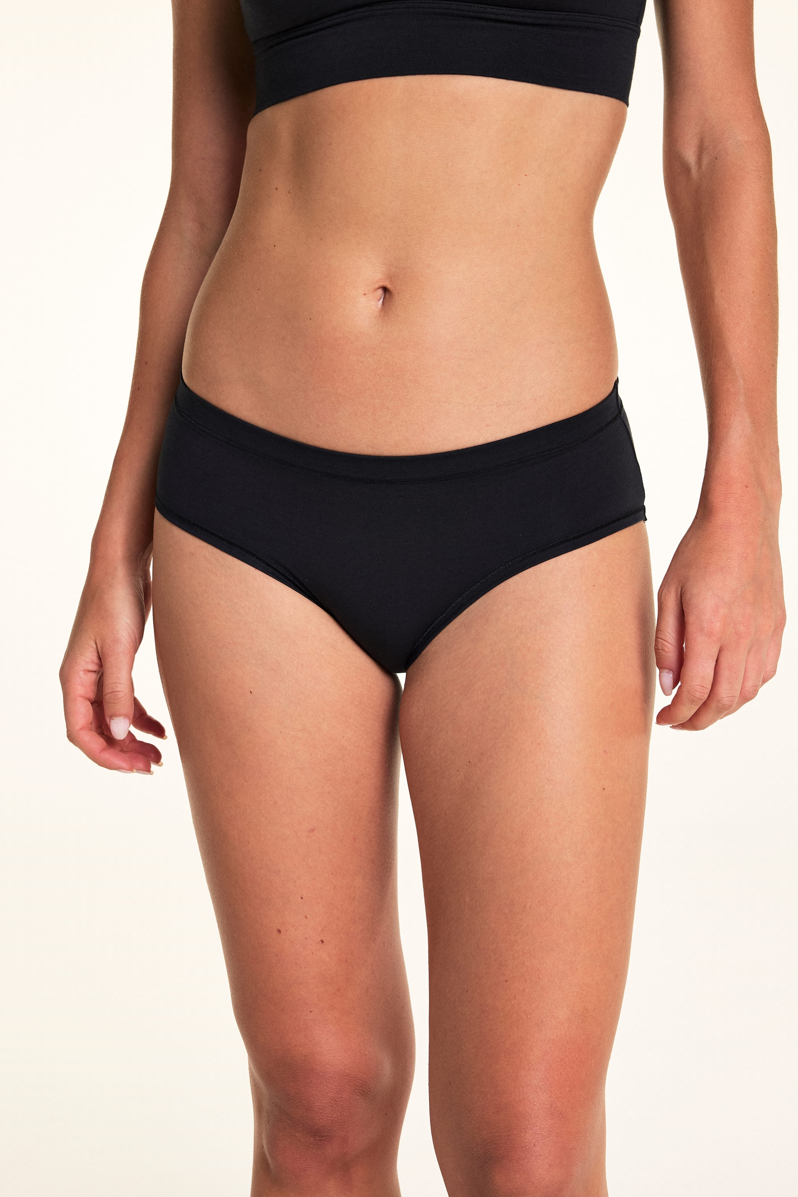 Cloud Cotton Hiphugger - Black