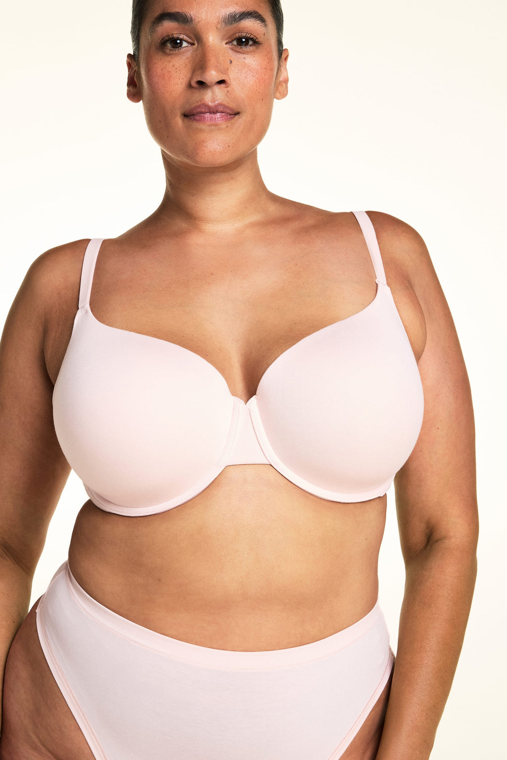 Cloud Cotton T-Shirt Bra - Dogwood