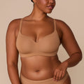 Base Wirefree T-Shirt Bra - Tan