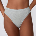 Cloud Cotton French Cut Brief - Heather Grey