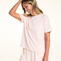 Cloud Cotton Pajama Shirt - Dogwood