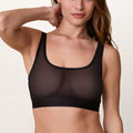 ComfortMesh™ Scoop Bralette - Black