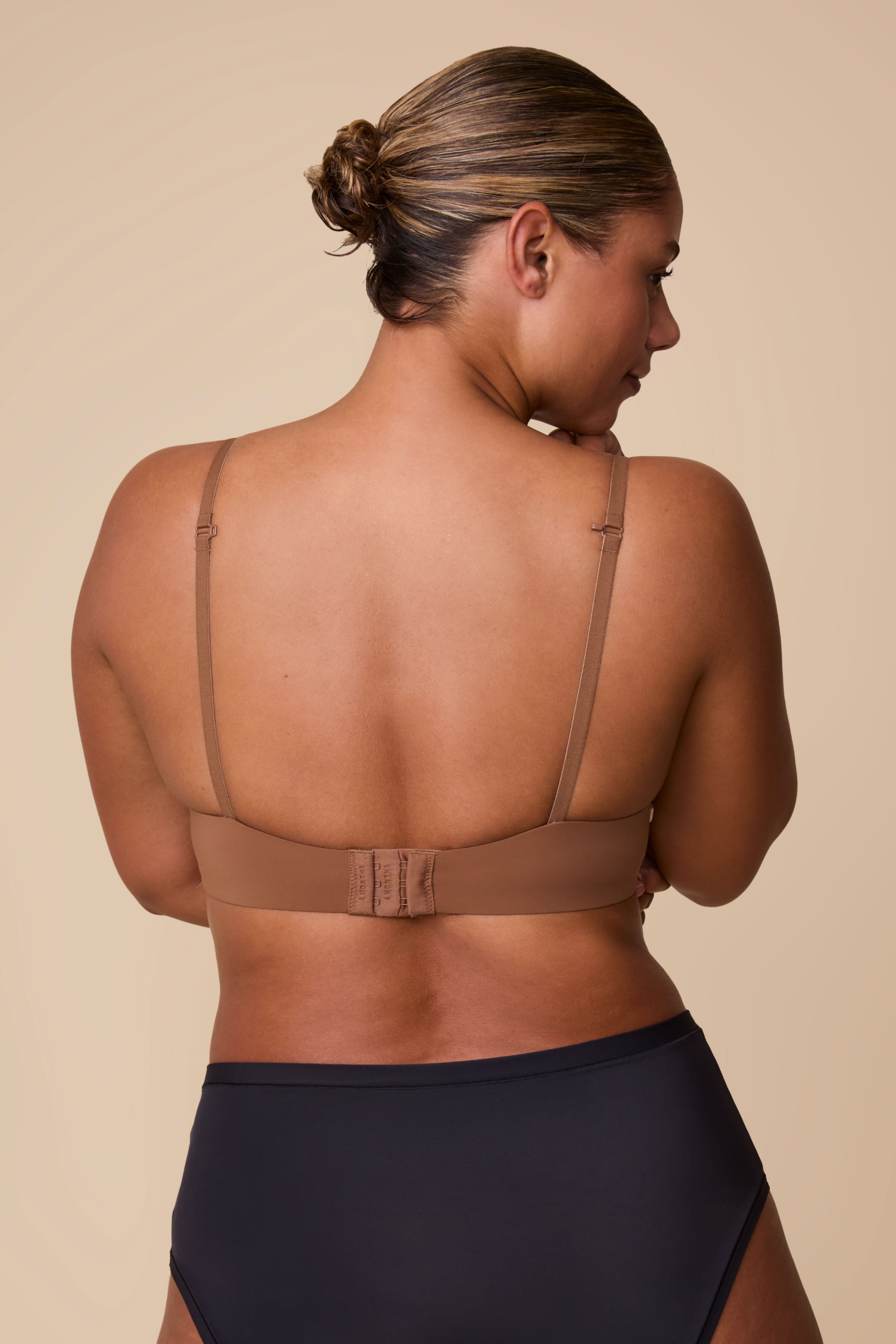 Base T-Shirt Bra - Brown