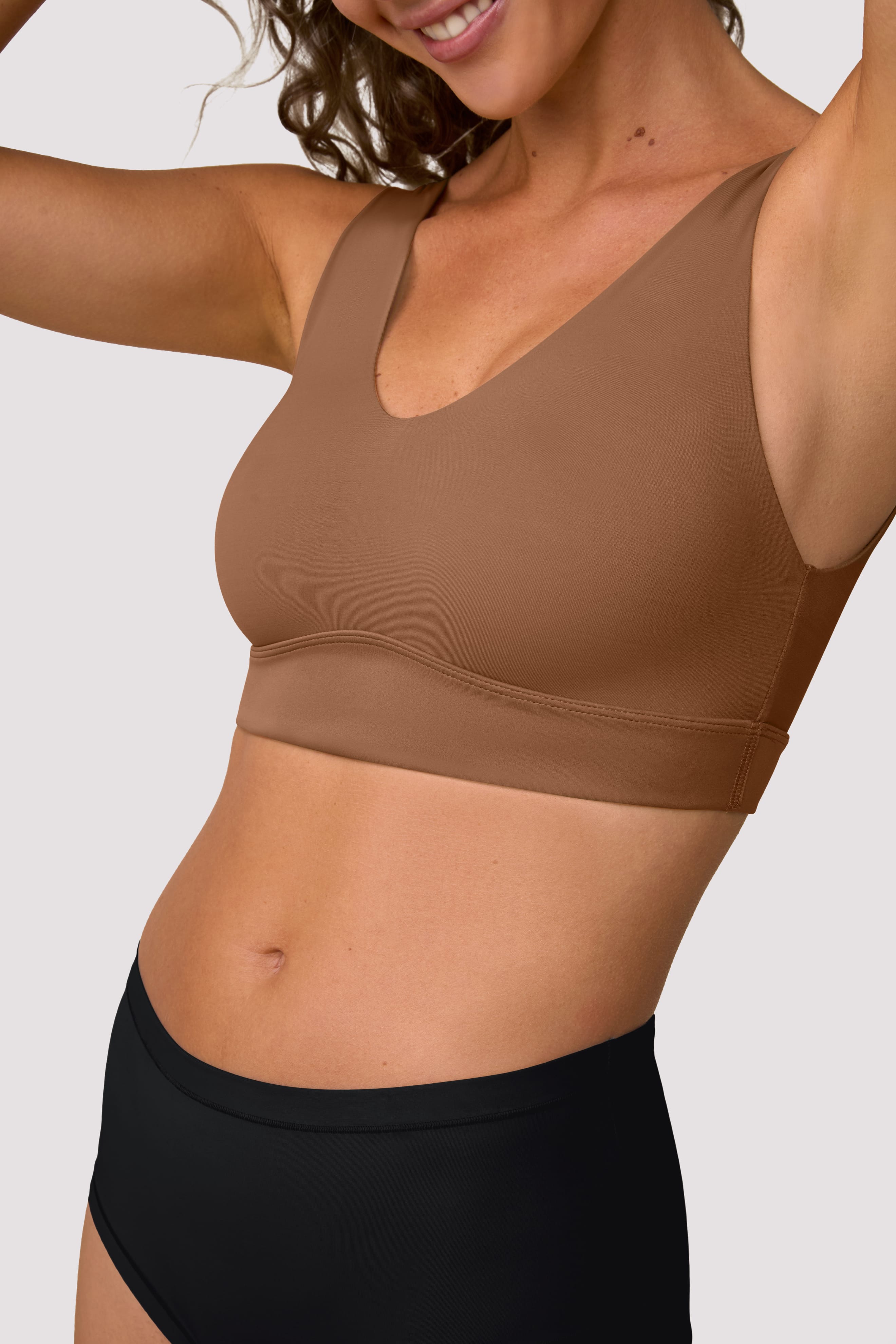 Bliss Bralette - Brown