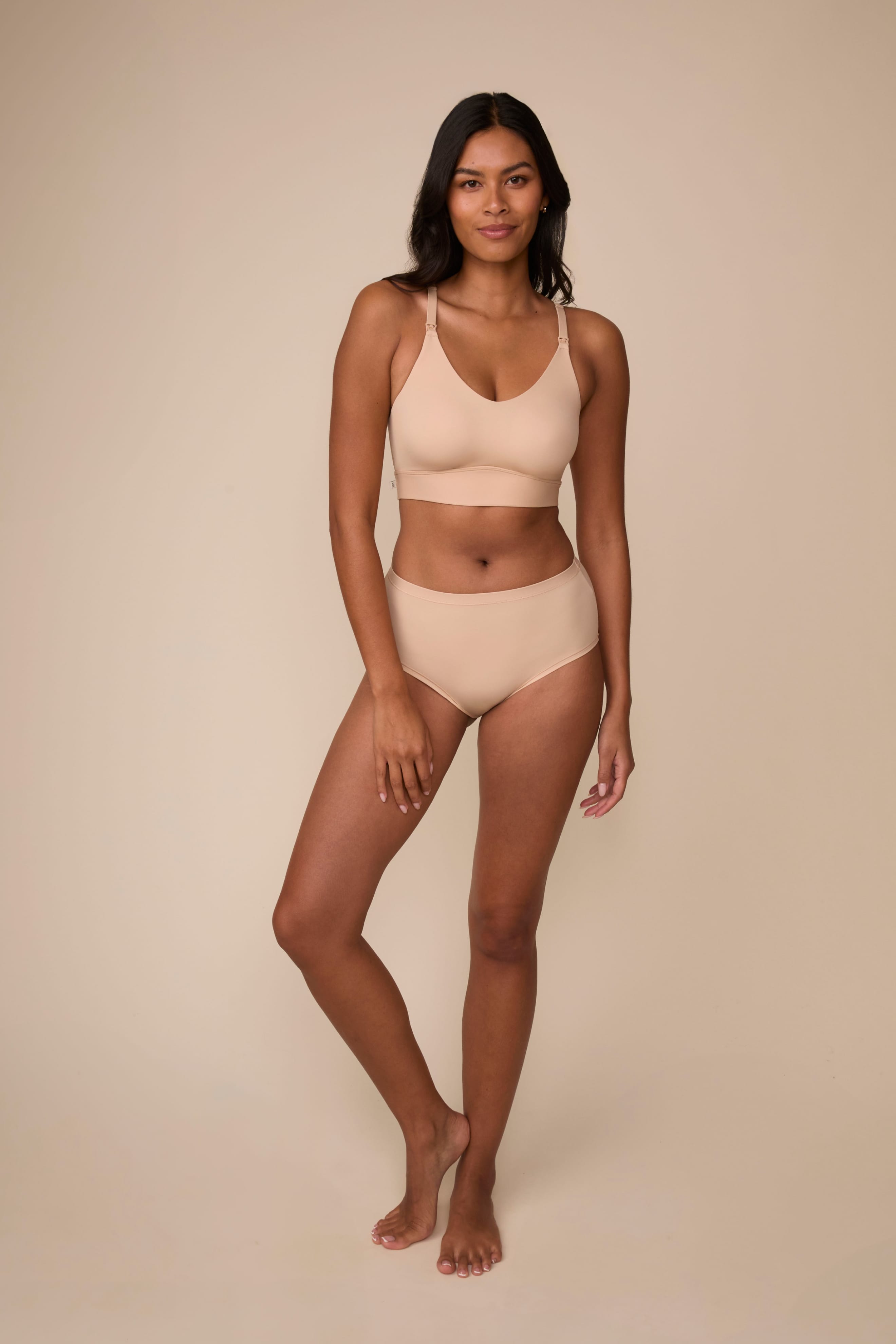 Bliss Nursing Bralette - Beige