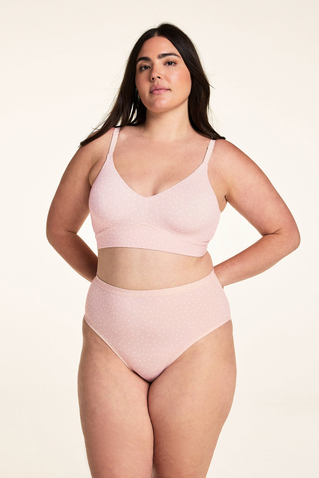 Bliss Triangle Bralette - Champagne Fizz