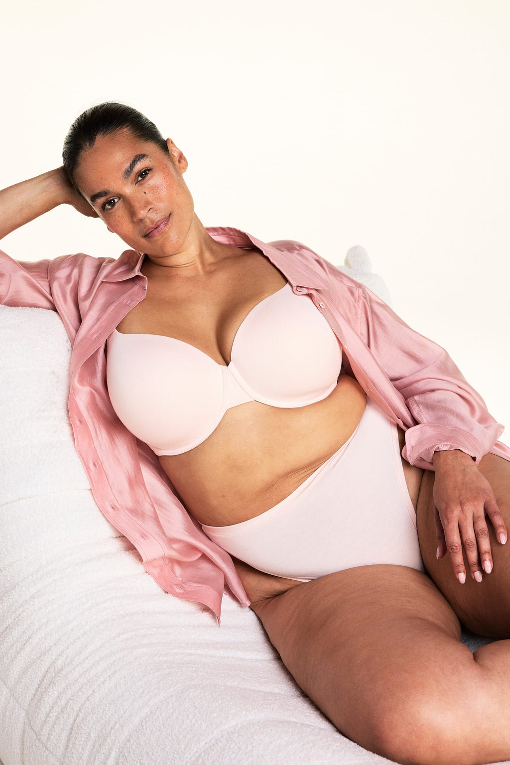 Cloud Cotton T-Shirt Bra - Dogwood