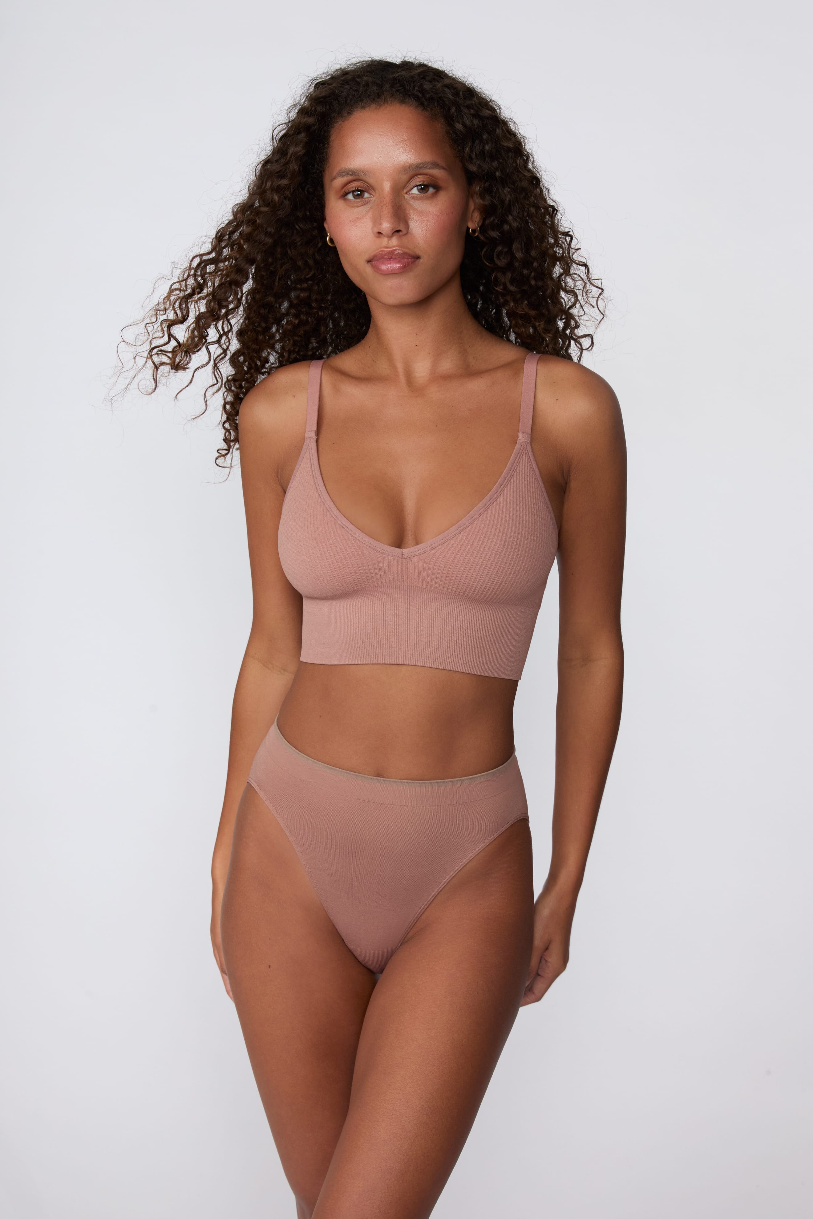 Smooth Seamless Brief - Plum
