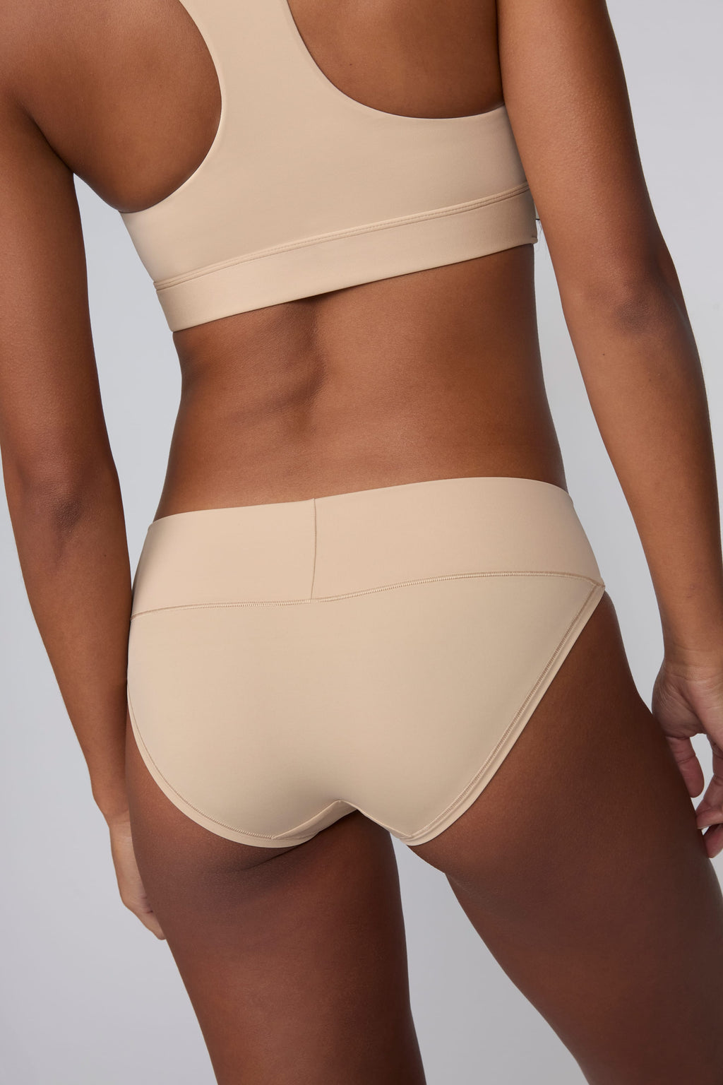 Bliss Low Rise Bikini - Beige