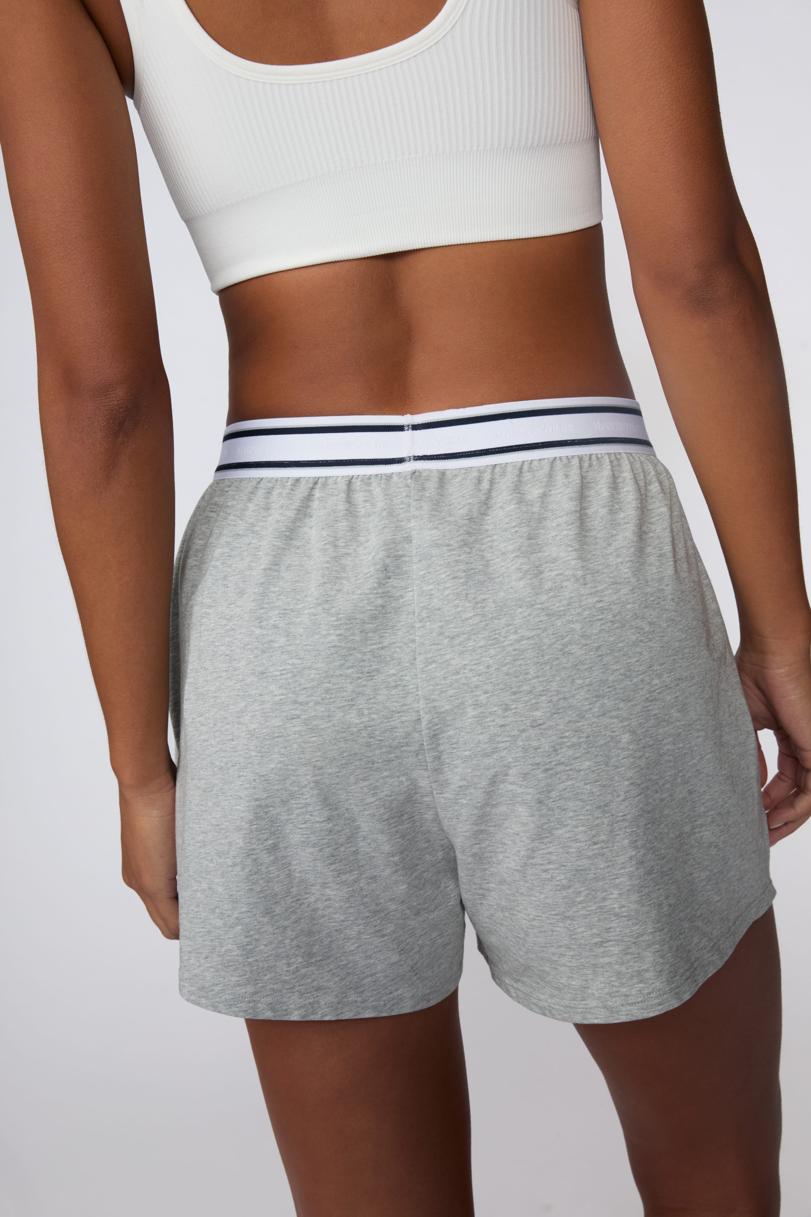 Cloud Cotton Pajama Shorts - Heather Grey