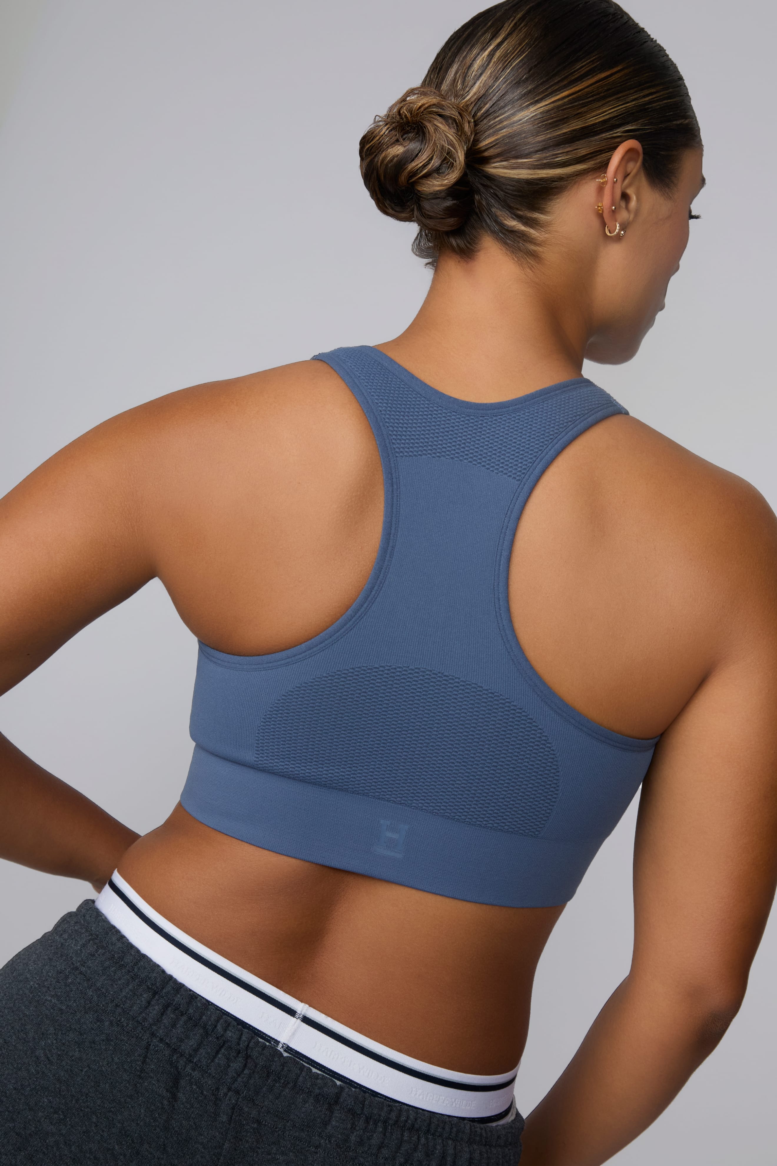 Seamless Racerback Sports Bra - Evernight
