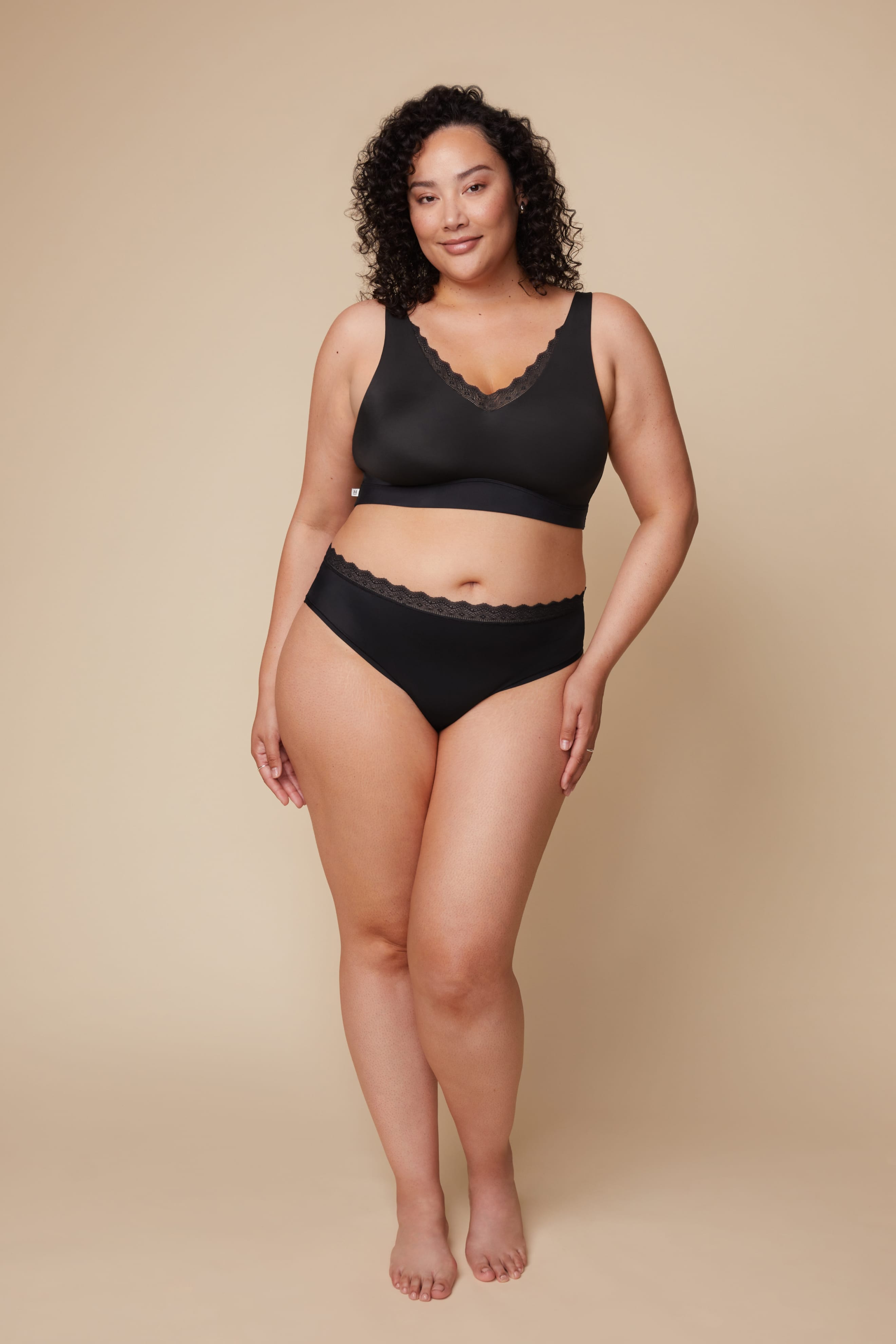 Bliss Lace Bralette - Black