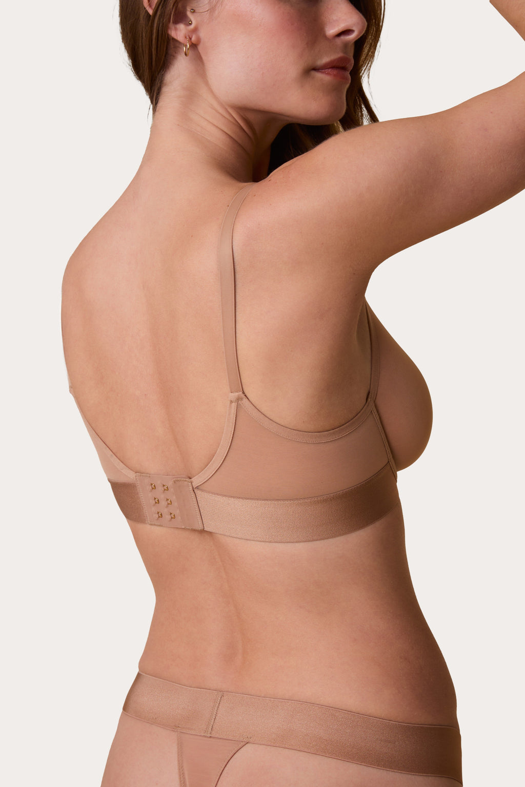 ComfortMesh™ Plunge Bra - Taupe