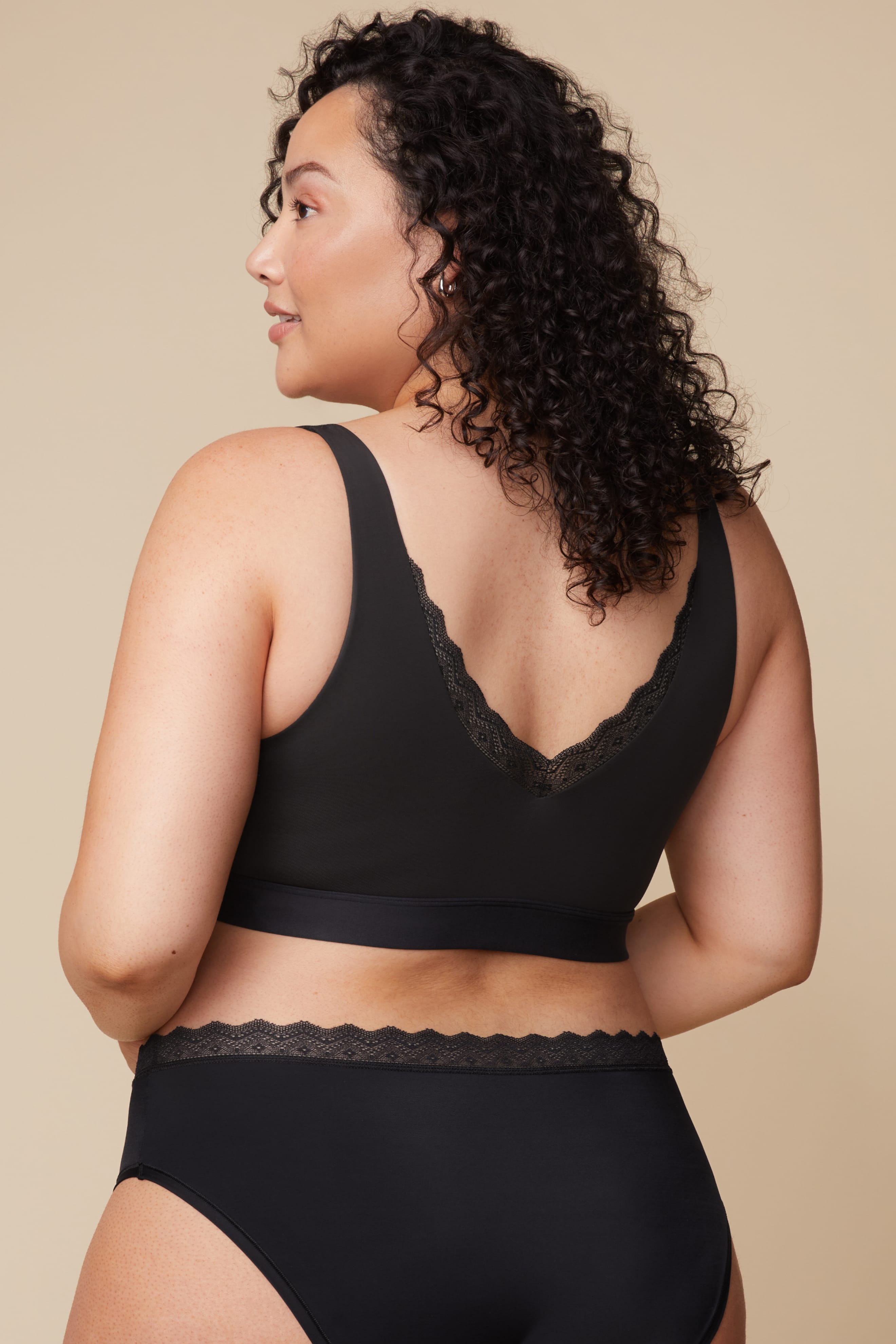Bliss Lace Bralette - Black