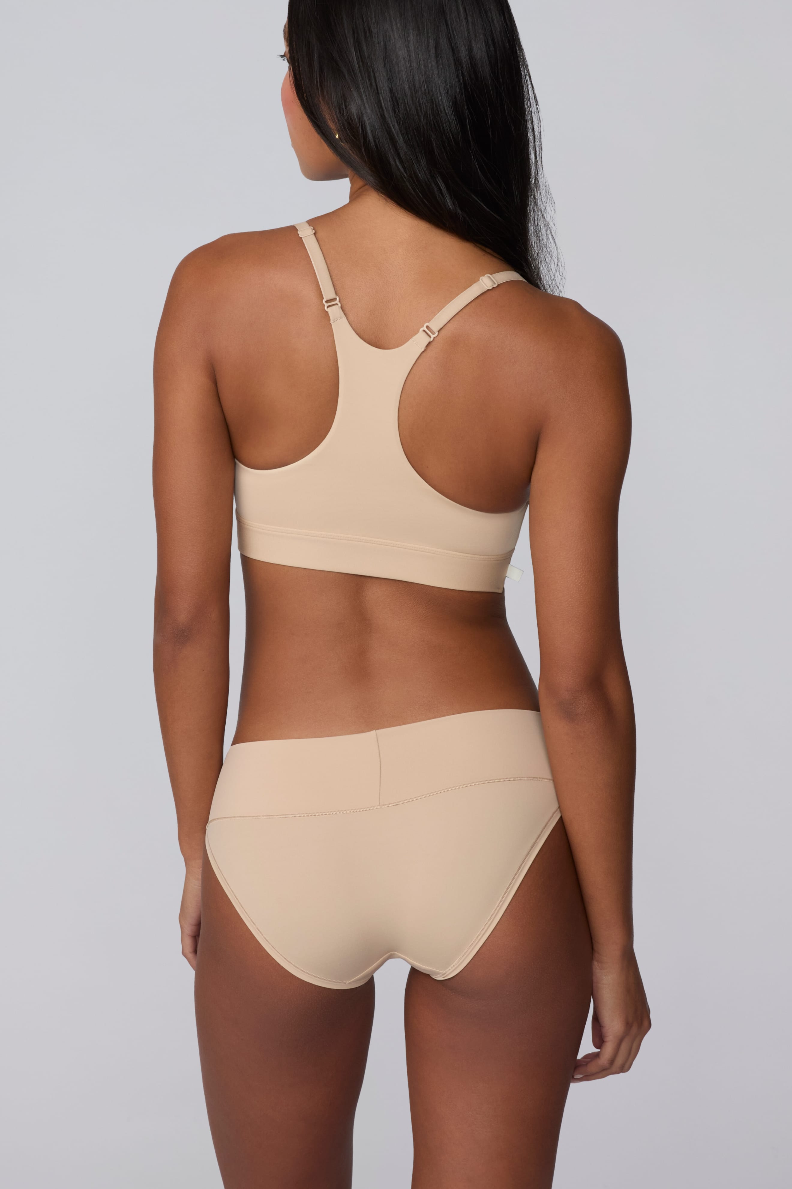 Bliss Low Rise Bikini - Beige
