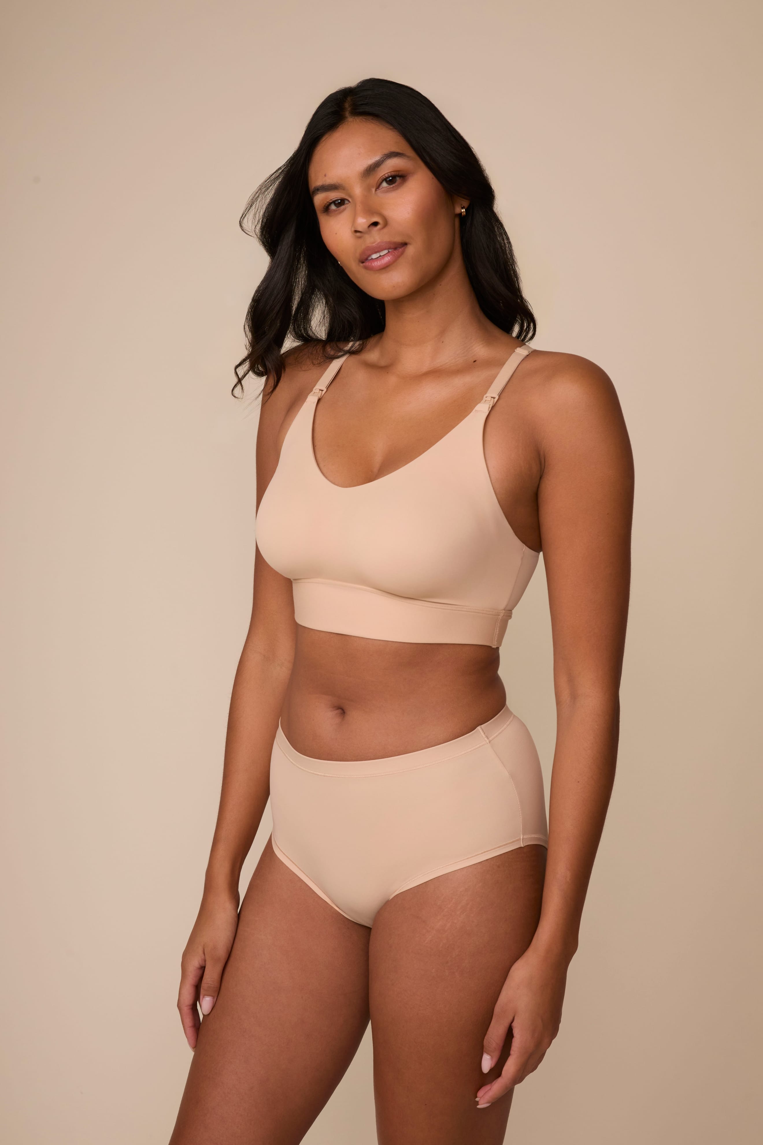 Bliss Nursing Bralette - Beige