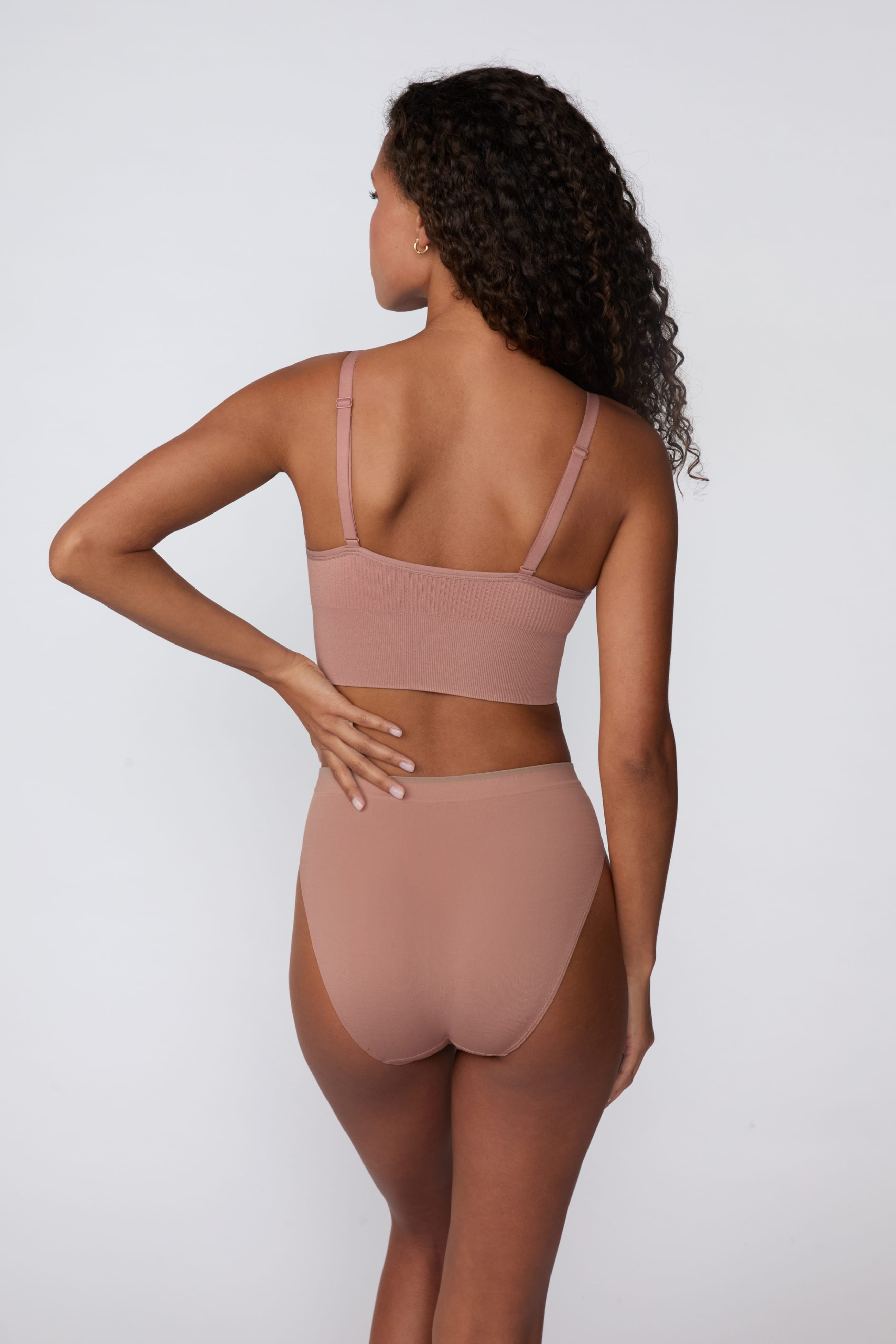 Smooth Seamless Brief - Plum
