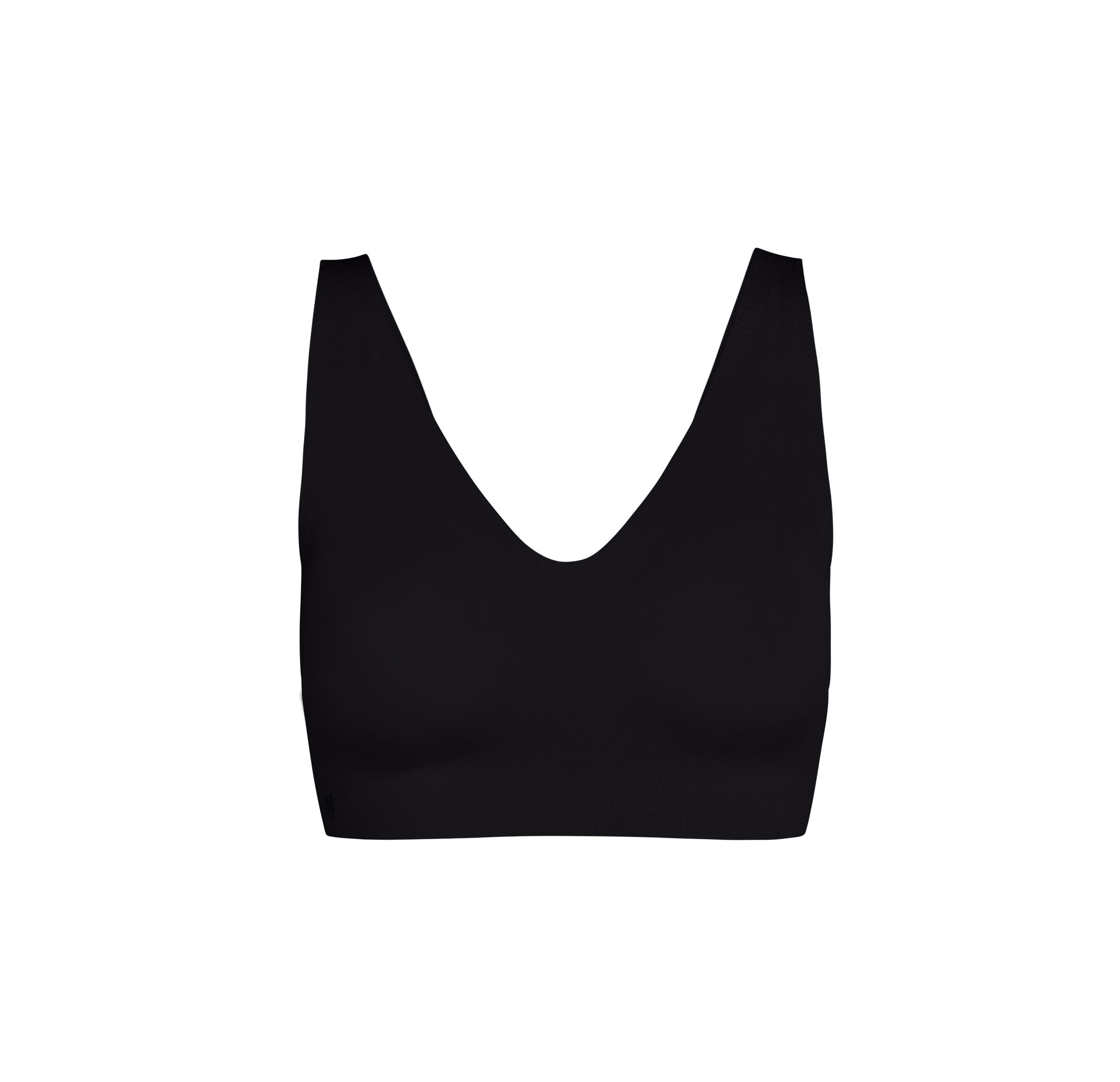 Bliss Sleek Lined Bralette - Black