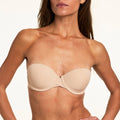 Base Strapless Bra - Beige
