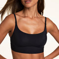 Bliss Scoop Adjustable Bralette - Black