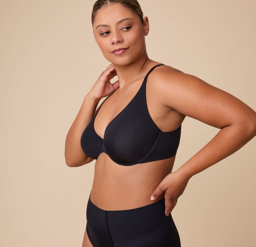 Base Unlined Bra - Black