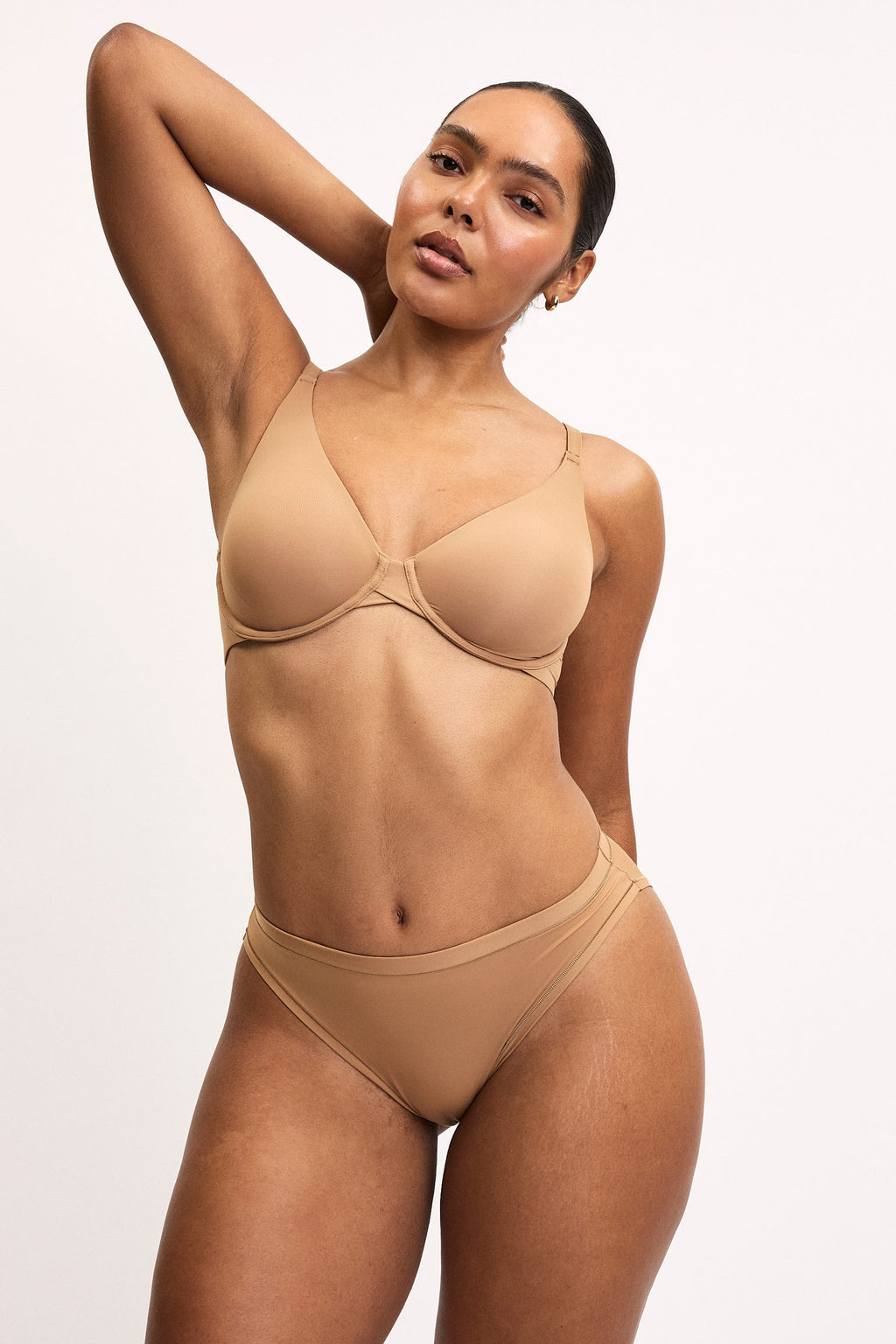 Base Unlined Bra - Tan