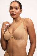 Base Unlined Bra - Tan
