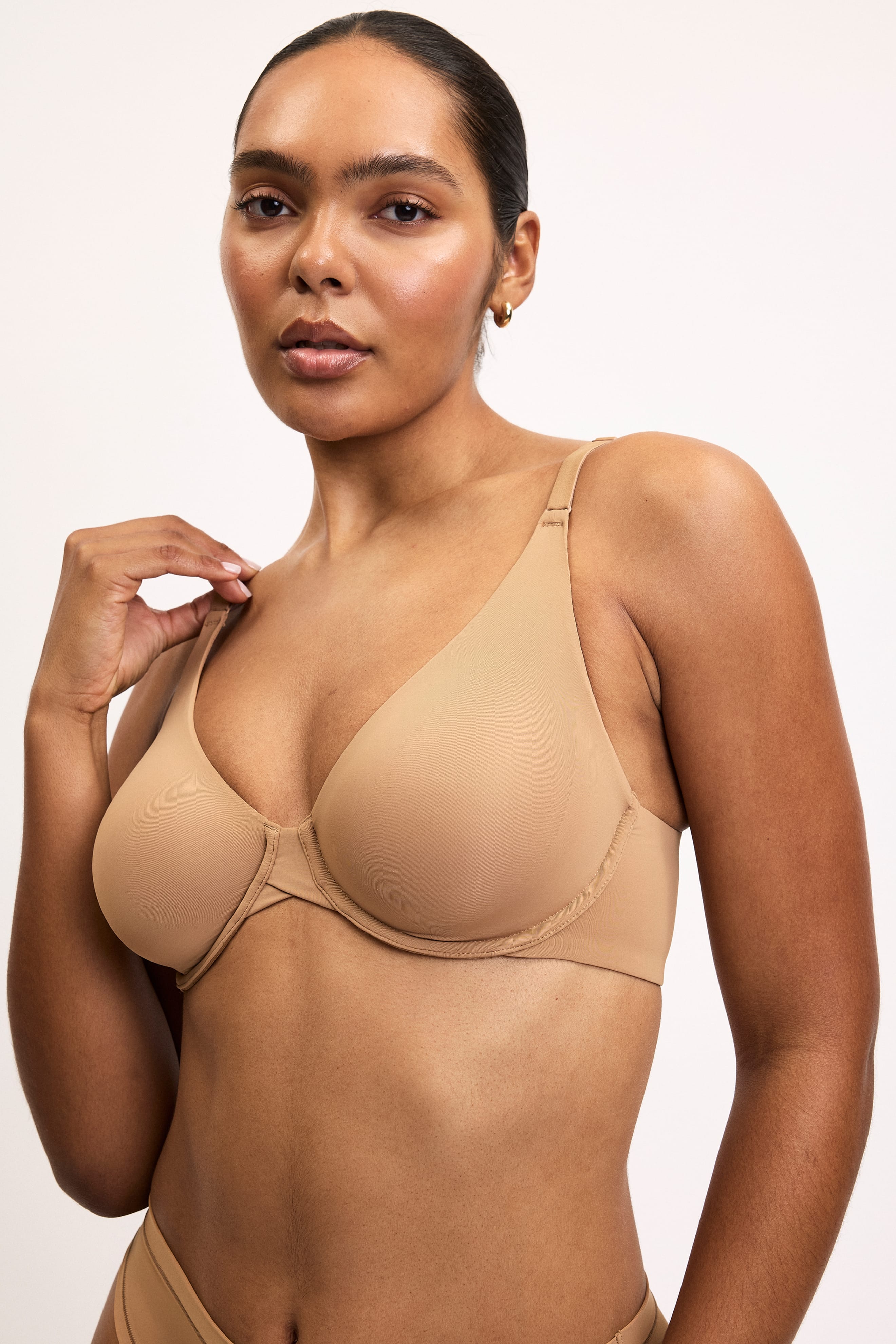 Base Unlined Bra - Tan