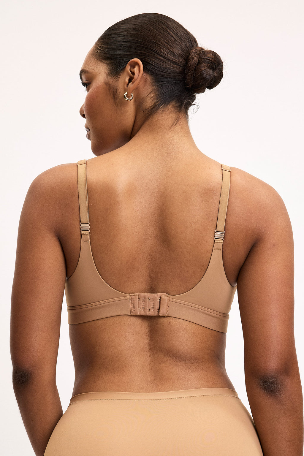 Bliss Plunge Adjustable Bralette - Tan