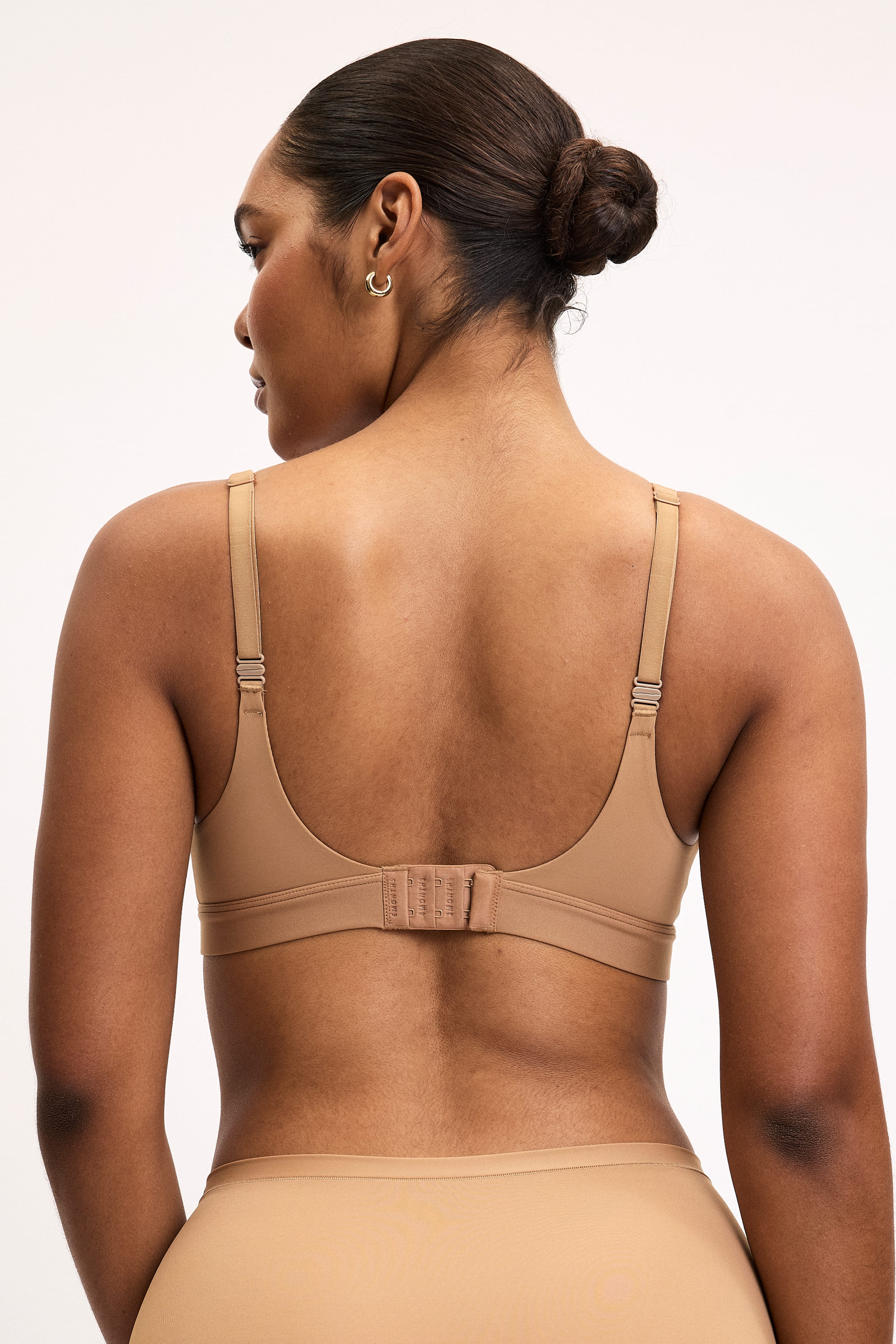Bliss Plunge Adjustable Bralette - Tan