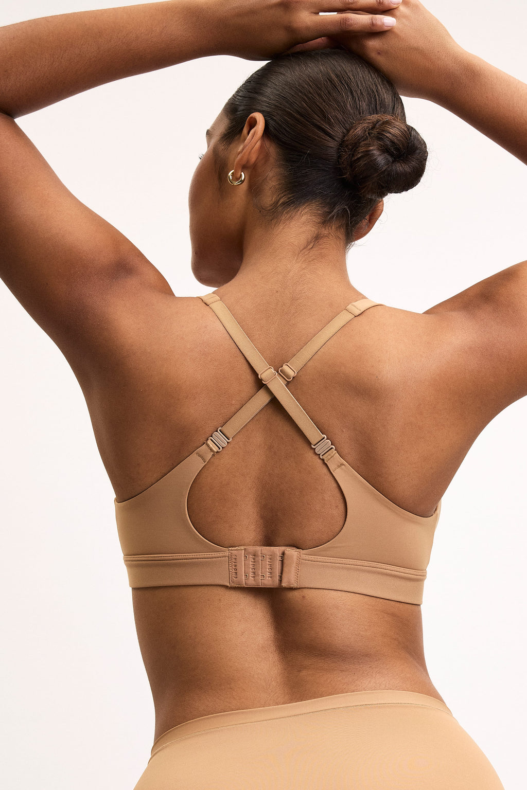 Bliss Plunge Adjustable Bralette - Tan