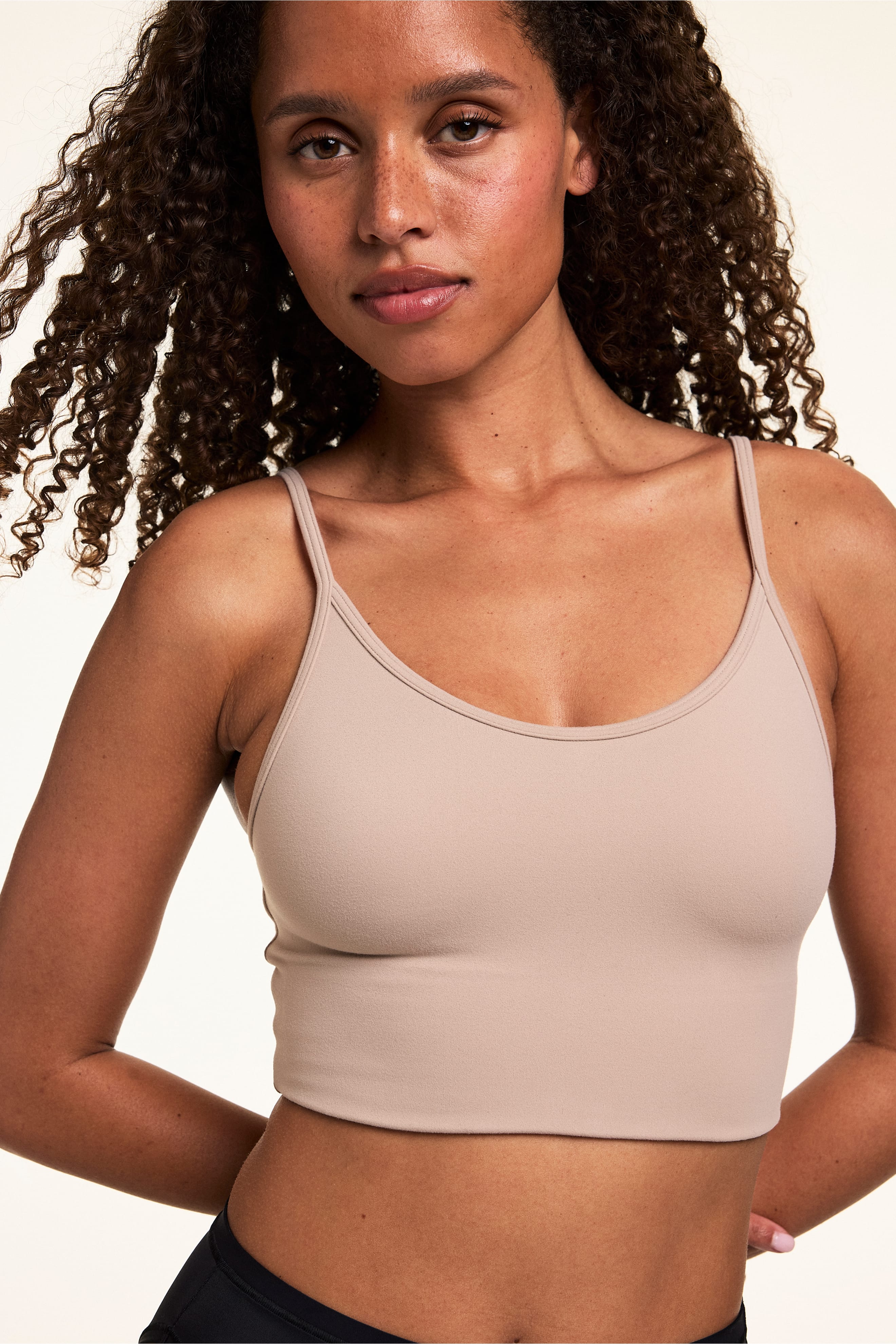 WhippedKnit™ Scoop Bralette - Mushroom