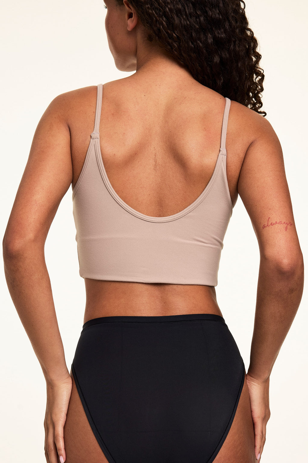 WhippedKnit™ Scoop Bralette - Mushroom