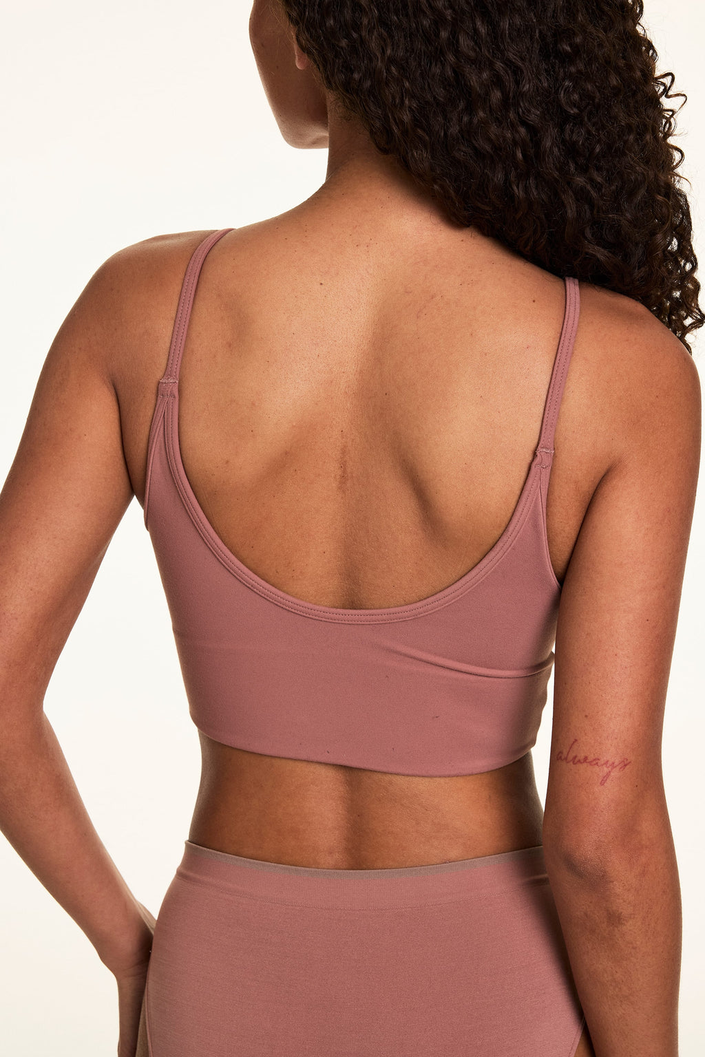 WhippedKnit™ Scoop Bralette - Plum