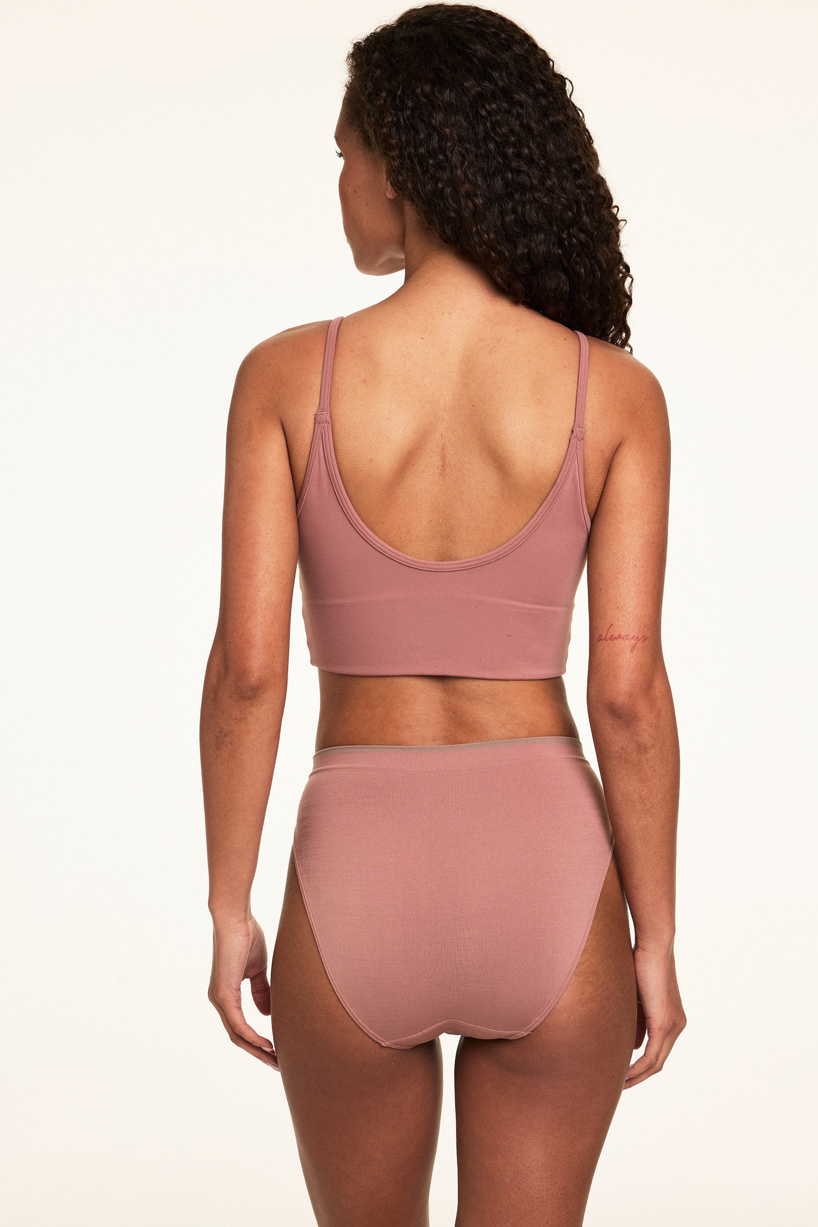 WhippedKnit™ Scoop Bralette - Plum