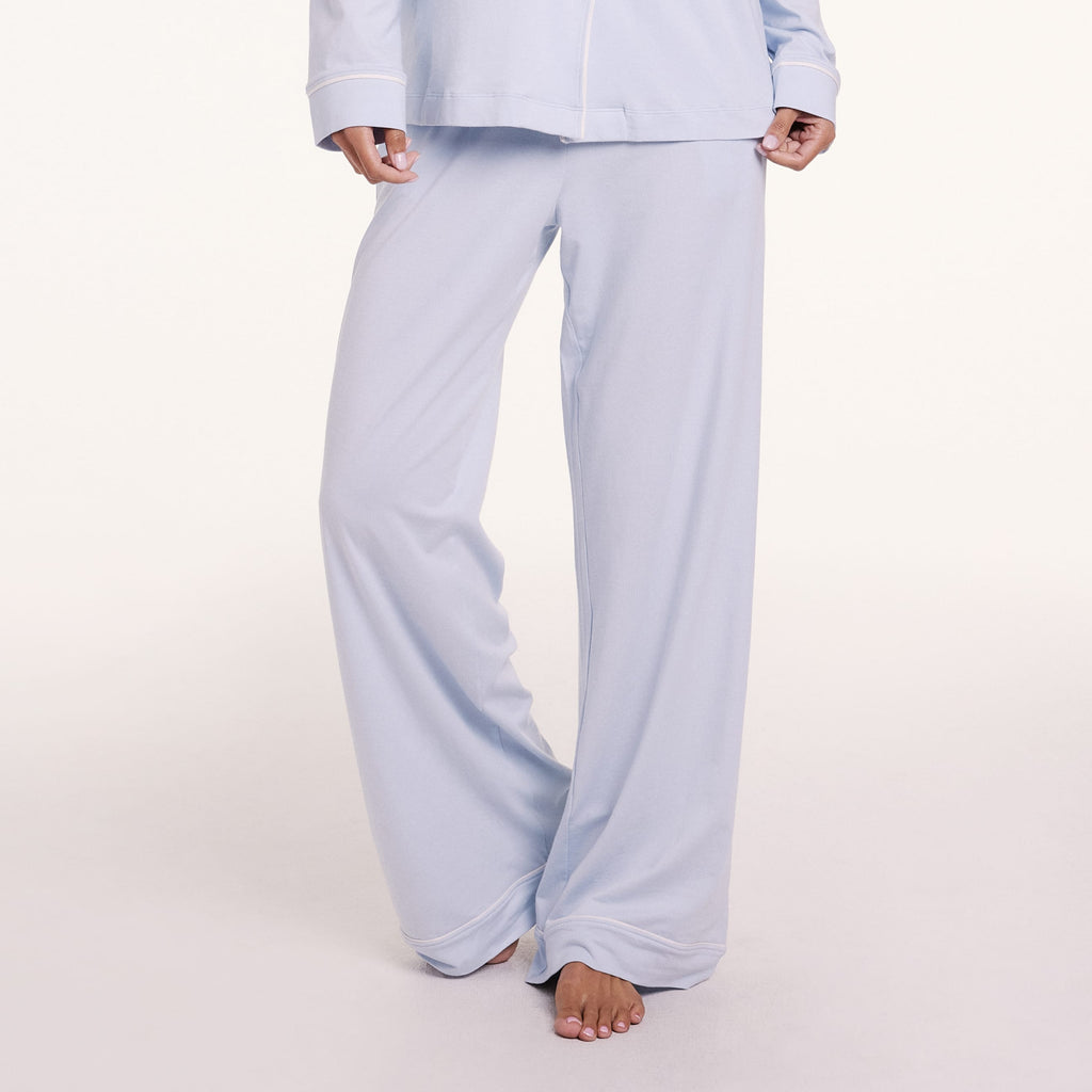 Perfect Pima Pajama Pants - Soft Blue