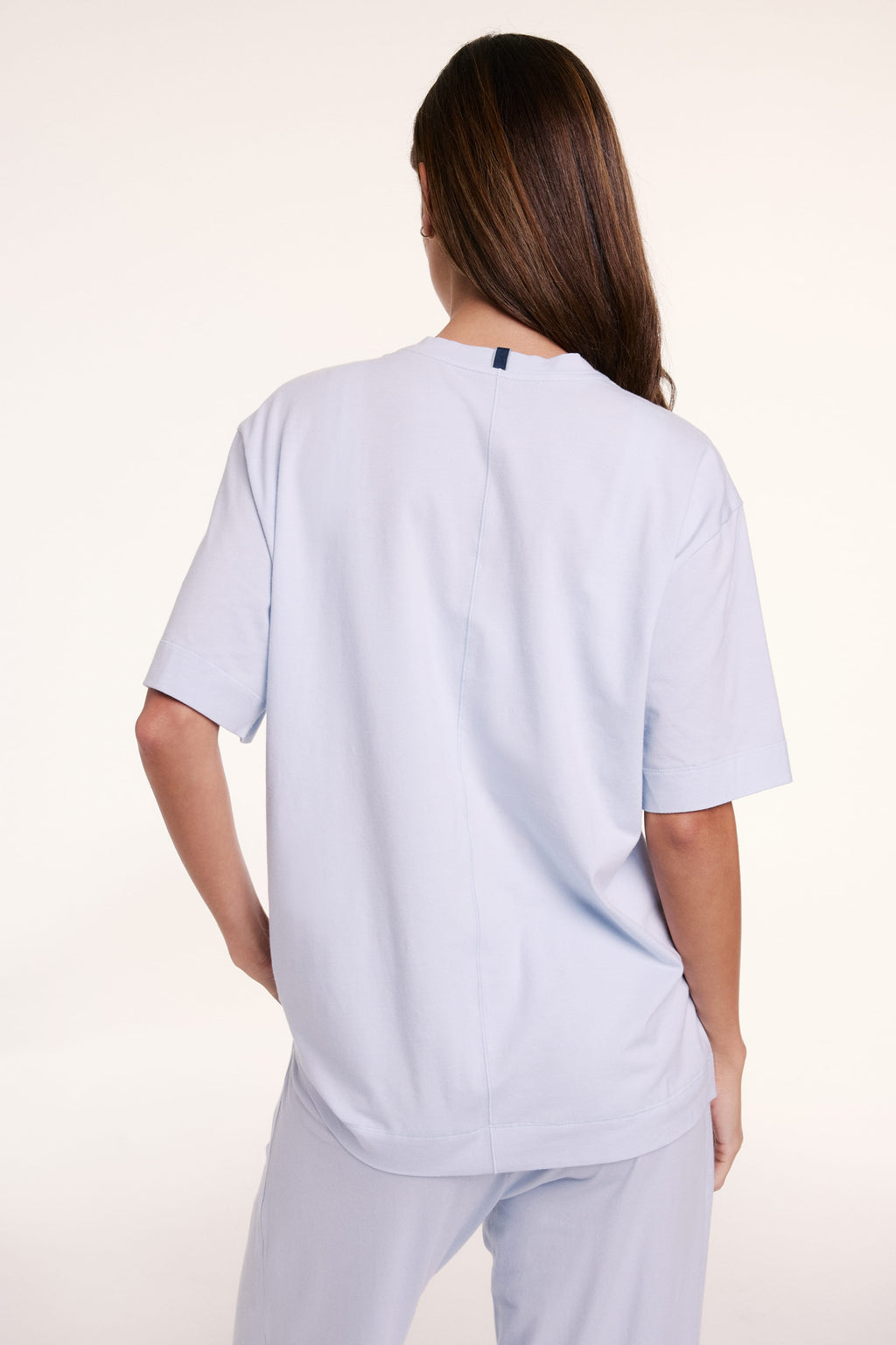 Perfect Pima Pajama Tee - Soft Blue