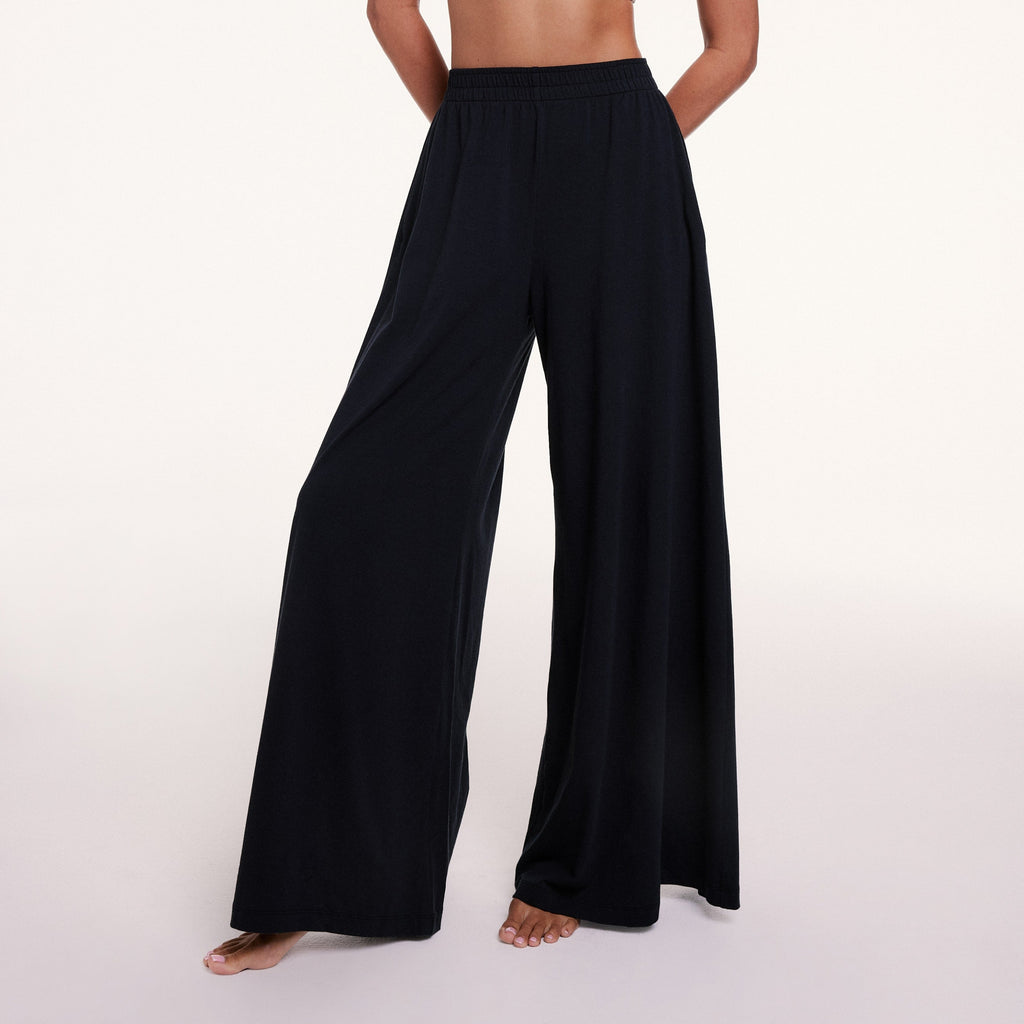 Sunday Pima Palazzo Pant - Black