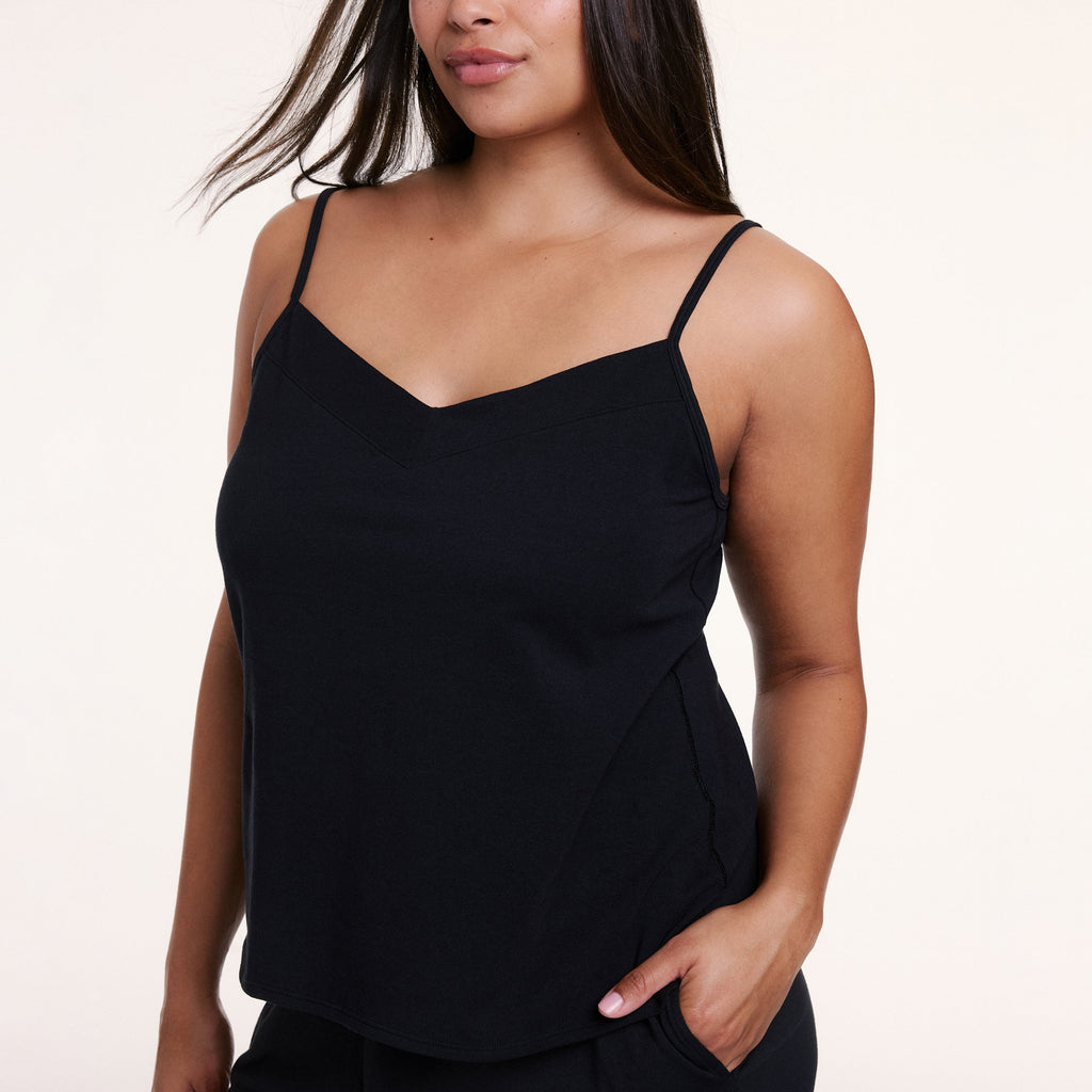 Sunday Pima Cami - Black